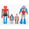 Image 2 : Vintage Lot of (4) Rogun Cap Gun Toy Robots from the collection of Andres Serrano