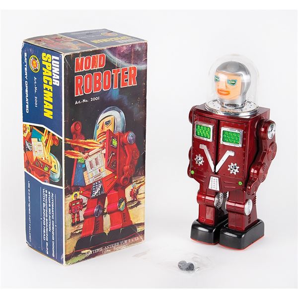 Vintage Lunar Space Man Robot by Brohm from the collection of Andres Serrano