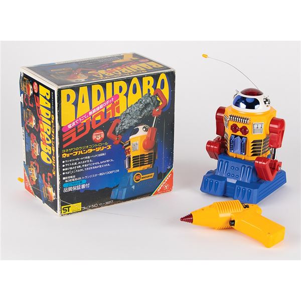 Vintage Radirobo Robot by Yonezawa from the collection of Andres Serrano