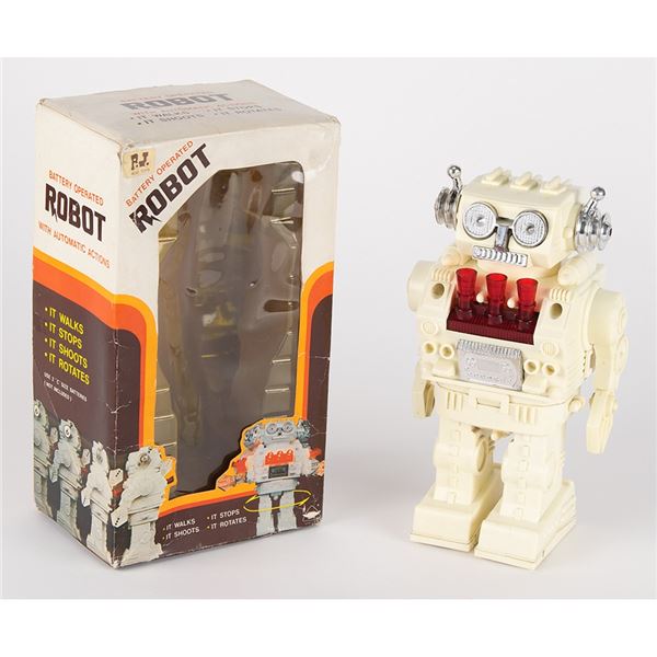 Vintage Star Fighter 1120 Robot by New Bright from the collection of Andres Serrano