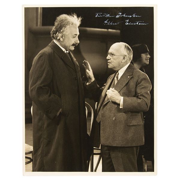 Albert Einstein Signed Photograph