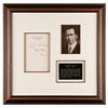 Image 1 : Guglielmo Marconi Autograph Quote Signed