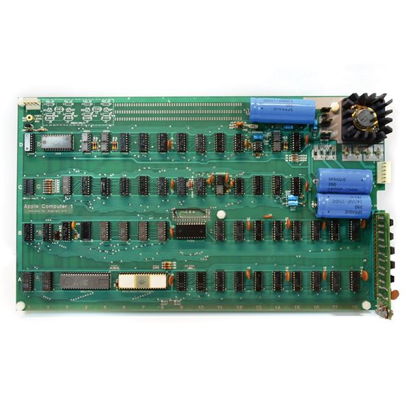 Apple-1 Computer Hand-Numbered by Steve Jobs