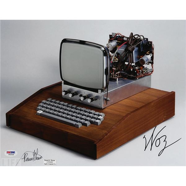 Steve Wozniak and Ron Wayne Signed Photograph