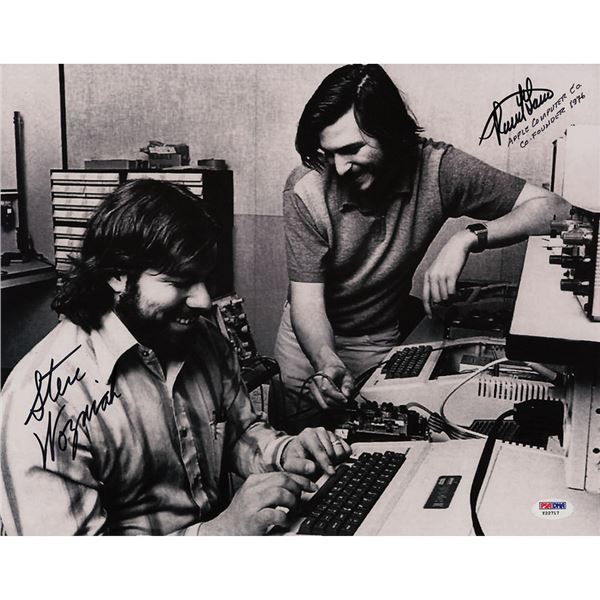 Steve Wozniak and Ron Wayne Signed Photograph