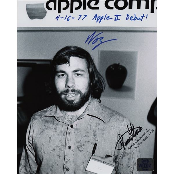 Steve Wozniak and Ron Wayne Signed Photograph