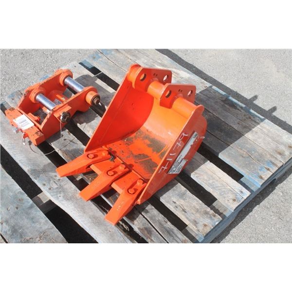 Kubota 12" digging bucket, new