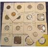 Image 1 : 19. 20 Assorted foreign Coins In 2x2 holders.