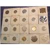 Image 1 : 20. 20 Assorted foreign Coins In 2x2 holders.