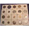 Image 1 : 21. 20 Assorted foreign Coins In 2x2 holders.