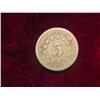 Image 2 : 64. 1869 U.S. Shield Type Nickel. G