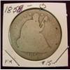 Image 1 : 127. 1858 O U.S. Liberty Seated Half Dollar. G