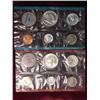 Image 2 : 184. 1963 Silver U.S. Mint Set,10 Coin Set,No envelope. BU