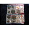 Image 2 : 193. 2-1975  U.S. Mint Sets,12 Coin Set, No envelopes. BU