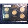 Image 1 : 415. 24K Gold Plated 2000 Statehood Quarter Set. Mixed Mints
