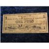 Image 1 : 567. 1943 One Peso Military Script Note U.S. Army, Philippine Islands. 04994
