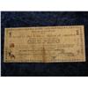 Image 1 : 568. 1943 One Peso Military Script Note U.S. Army, Philippine Islands. 22552