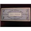 Image 2 : 577. 1941 Two Peso Philippine National Bank Emergency Circulating Note. ILOILO Comm.