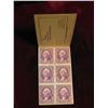 Image 2 : 633. Mint Booklet Scott # BK 62 .03c Washington. Catalog Value $625.00.