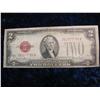 Image 1 : 652. Series 1928G $2 U.S. Note. G-VG.