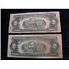 Image 2 : 656. (2) Series 1953B $2 United States Notes. Circulated.