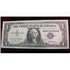 Image 1 : 666. Series 1957 $1 Silver Certificate. Crisp Unc.