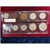 Image 2 : 670. Israel Ten-Piece Type Set of Coins.