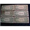 Image 2 : 683. Set of Series 1935A, C, D, E, F, & G $1 U.S. Silver Certificates. Circ.