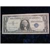 Image 1 : 691. Series 1957B $1 U.S. Silver Certificates. "Star Replacement" Note. Circ.