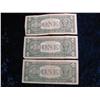 Image 2 : 694. 1957 Set of $1 U.S. Silver Certificates. Series 1957, 57A, & 57B. Circ.