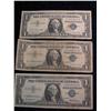 Image 1 : 695. 1957 Set of $1 U.S. Silver Certificates. Series 1957, 57A, & 57B. Circ.