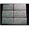 Image 2 : 710. 1883-1933 Set Of 6 Ringling Bros. 50Th Anniversary Baraboo Script Notes.