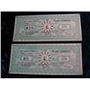 Image 2 : 722. Mt. Carmel Center,Waco,Texas $5 & $10 Trade Currency Notes.