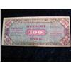 Image 1 : 737. 1944 Deutschland 100 Mark Military Script Note.