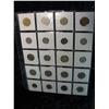 Image 2 : 781. (20) Assorted foreign Coins in 2x2's, Page. $20 Est. Retail Value.