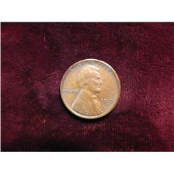 1145. 1910S Lincoln Cent. F Cleaned.