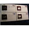 Image 1 : 1178. (4) Winter Olympic 24K Gold Stamp