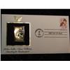 Image 1 : 1182. 1980 24K Gold First Day Cover Helen