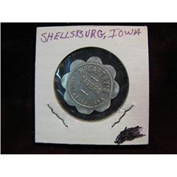 1637. McCarthy's Tavern, Shellsburg, Iowa, 10c in