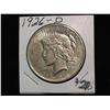 1871. 1926D Peace Dollar. AU.