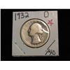 1888. 1932D Washington Quarter. AG.