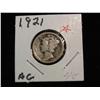 1897. 1921P Mercury Dime.  AG.