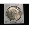 Image 1 : 1919. 1922P Peace Dollar. Unc.
