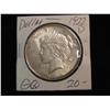 Image 1 : 1922. 1922D Peace Dollar. Unc.