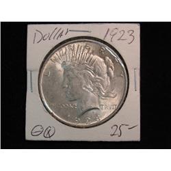 1924. 1923P Peace Dollar. Unc.