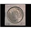 Image 1 : 1924. 1923P Peace Dollar. Unc.