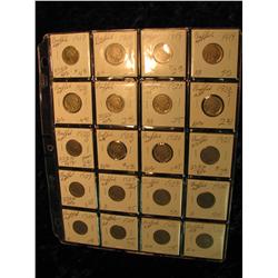 1928. (20) Buffalo Nickels. 1917-26