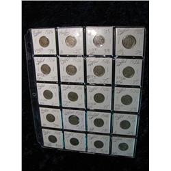 1931. (20) Buffalo Nickels. 1924-27D.