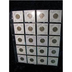 1933. (20) Buffalo Nickels. 1935-37D