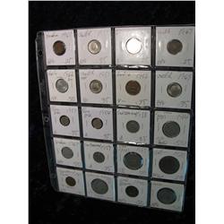 1951. (20) Foreign Coins. 1839-1984.